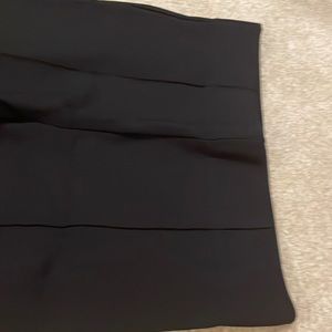 Black Women's High-Waist Skirted Jumpsuit